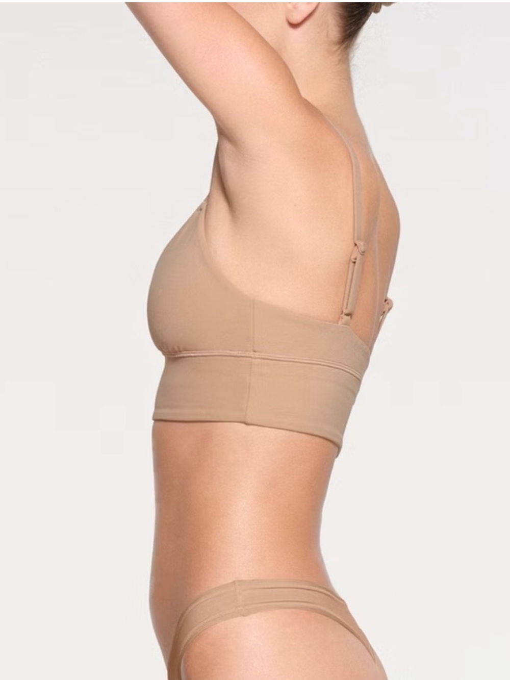 SKIMS Triangle Longline Bralette Large - Picture 2 of 10